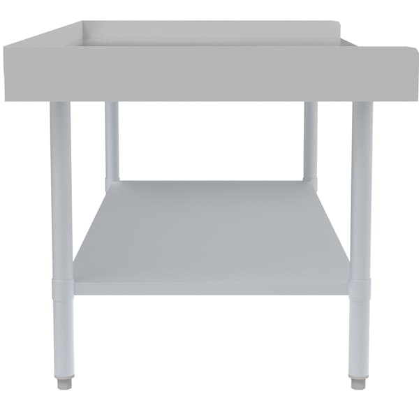 Koolmore 16 Gauge Stainless Steel Commercial Equipment Stand - 30 x 60 Heavy Duty Griddle Stand w/Undershelf - EQT-163060