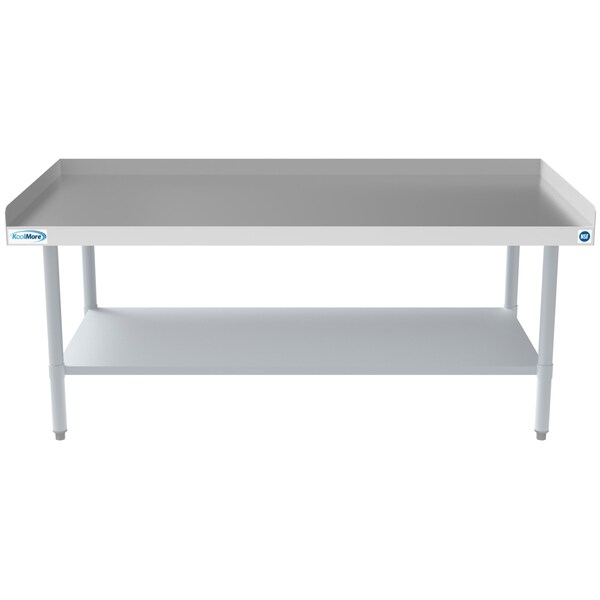 Koolmore 16 Gauge Stainless Steel Commercial Equipment Stand - 30 x 60 Heavy Duty Griddle Stand w/Undershelf - EQT-163060