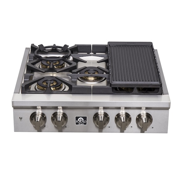 Forno SPEZIA ALTA QUALITA 30In. PRO-STYLE GAS RANGETOP - FCTGS5751-30