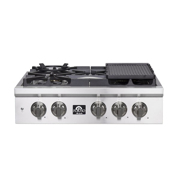 Forno SPEZIA ALTA QUALITA 30In. PRO-STYLE GAS RANGETOP - FCTGS5751-30