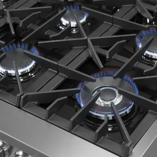 Forno Galiano Gold Professional 60In. Freestanding Dual Fuel Range - FFSGS6156-60