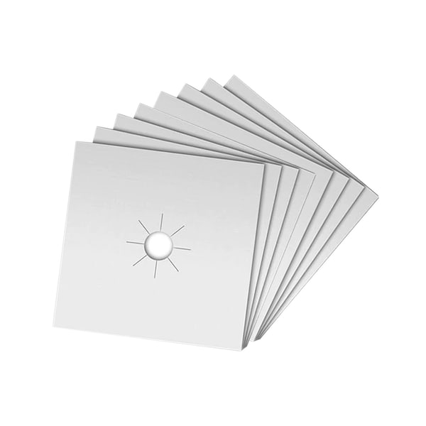 1947Kitchen 8-Pack: Non-Stick Stove Covers and Burner Protector, 8PK - TI-4SFC-SIL-2PK