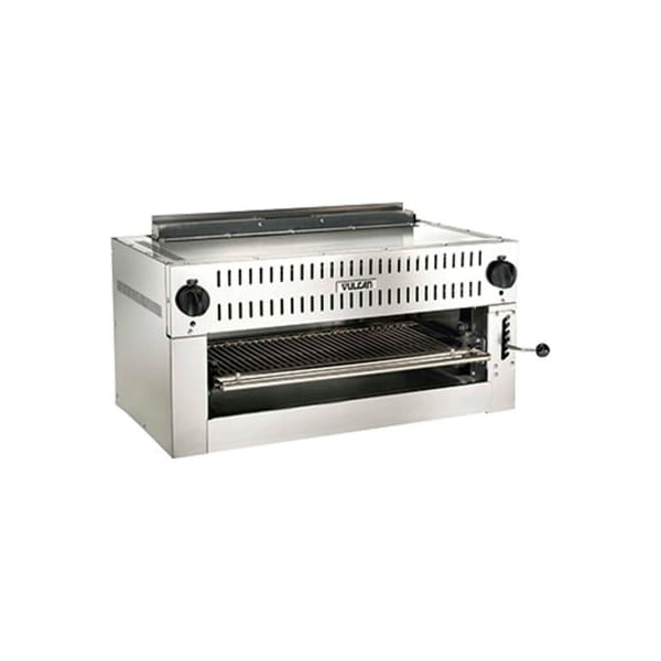 Vulcan Restaurant Equipment Vulcan 36RB-N, Heavy Duty Salamander Broiler, Natural Gas, S/S, 6 Bar Type Burners - 36RB-N