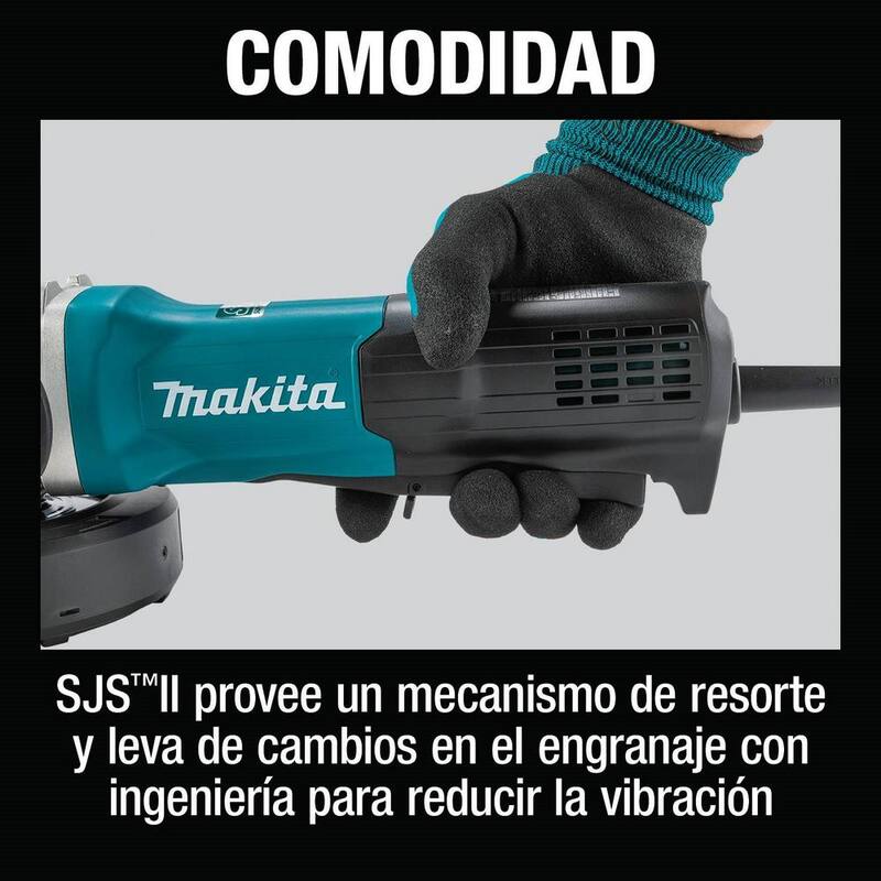 Makita Amoladora Angular con Cable de 4-1/2 pulgadas - GA4590