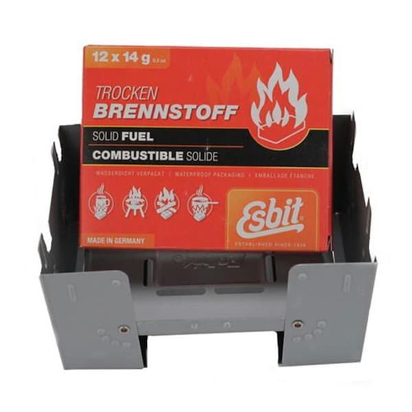 Track Usa Large Pocket Stove with 12pc 14g Fuel - TR3500712