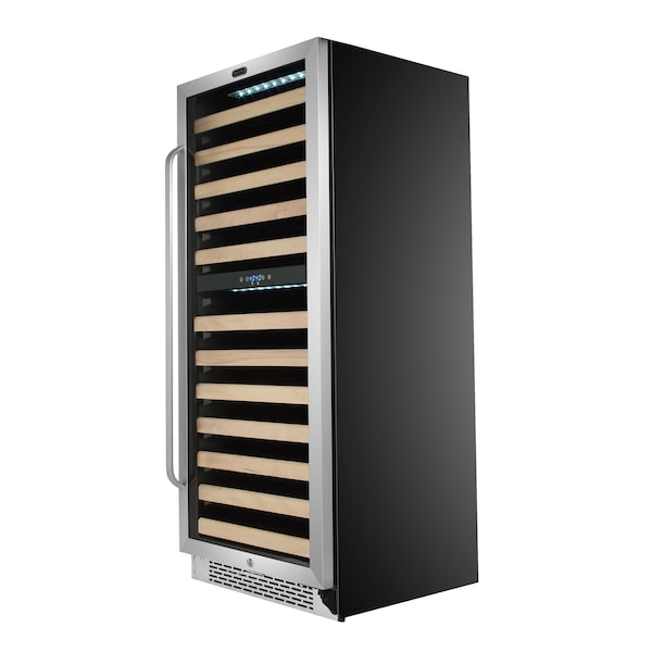 Whynter Built-in Stainless Steel Dual Zone Compressor Wine Refrigerator - BWR-0922DZ