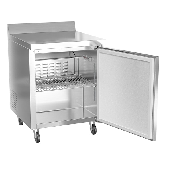 Koolmore freezer worktop stainless steel 1 door 6 cu. ft. - FWT-1D-6C