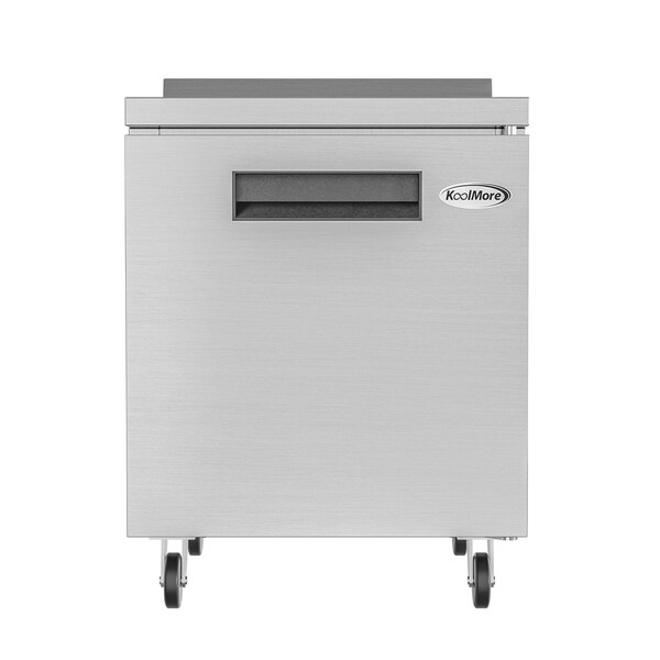 Koolmore freezer worktop stainless steel 1 door 6 cu. ft. - FWT-1D-6C