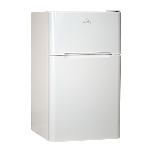 Commercial Cool 3.2 Cu. Ft. 2 Door Refrigerato, Freezer, White - CCRD32W