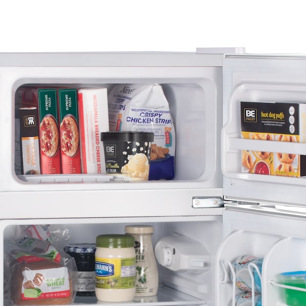 Commercial Cool 3.2 Cu. Ft. 2 Door Refrigerato, Freezer, White - CCRD32W