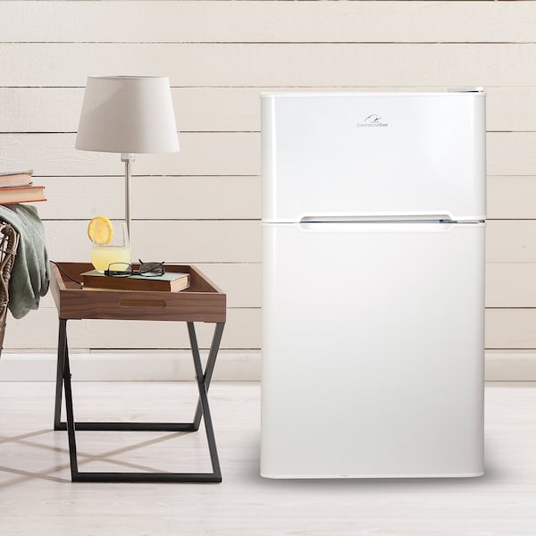 Commercial Cool 3.2 Cu. Ft. 2 Door Refrigerato, Freezer, White - CCRD32W