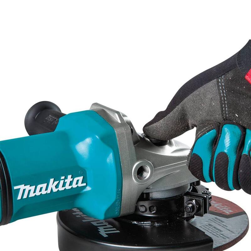Makita 18V X2 LXT Ion de Litio 36V Inalámbrica sin Escobillas 7 pulgadas. Amoladora Angular con Interruptor de Paleta y Freno Eléctrico Herramienta Únicamente - XAG12Z1