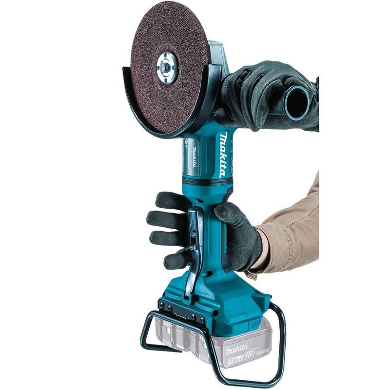 Makita 18V X2 LXT Ion de Litio 36V Inalámbrica sin Escobillas 7 pulgadas. Amoladora Angular con Interruptor de Paleta y Freno Eléctrico Herramienta Únicamente - XAG12Z1