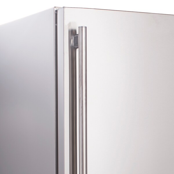 Maxx Ice Refrigerator 5 cu.ft., Outdoor, Stainless Steel - MCR5U-O