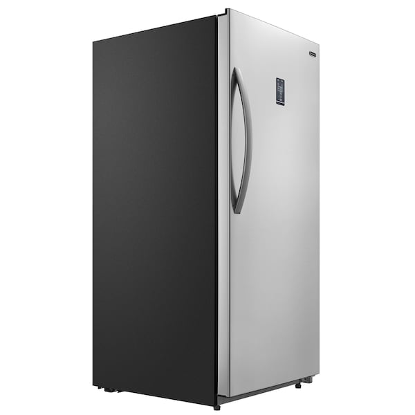 Whynter 13.8 cu.ft. Digital Upright Convertible SS Deep Freezer/Refrigerator - UDF-139SS