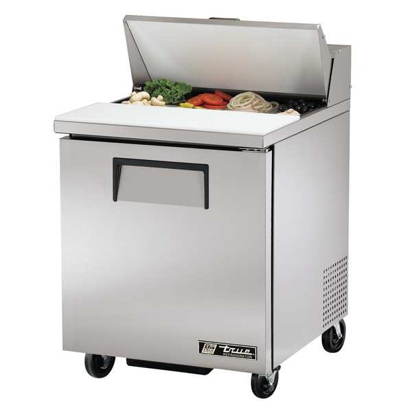 True Commercial Prep Table, 6.5 cu ft, Stainle Steel - TSSU-27-08-HC