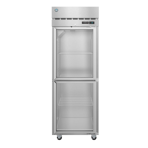 Hoshizaki America Freezer, Single Section Upright, Stainless Door with Lock - F1A-HG
