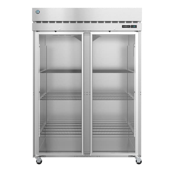 Hoshizaki America Freezer, Two Section Upright, Full Glass Doors with Lock - F2A-FG