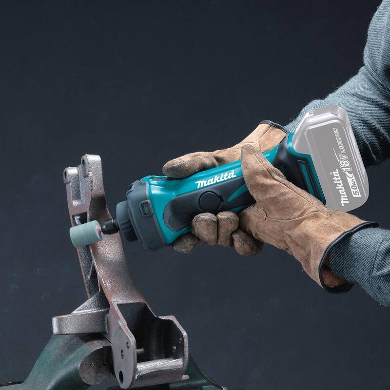 Makita 18V LXT Rectificador Compacto Inalámbrico de Iones de Litio de 1/4 de pulgada (Herramienta solamente) - XDG02Z