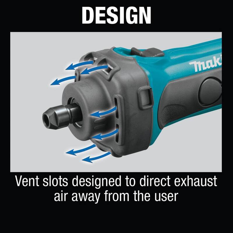 Makita 18V LXT Rectificador Compacto Inalámbrico de Iones de Litio de 1/4 de pulgada (Herramienta solamente) - XDG02Z