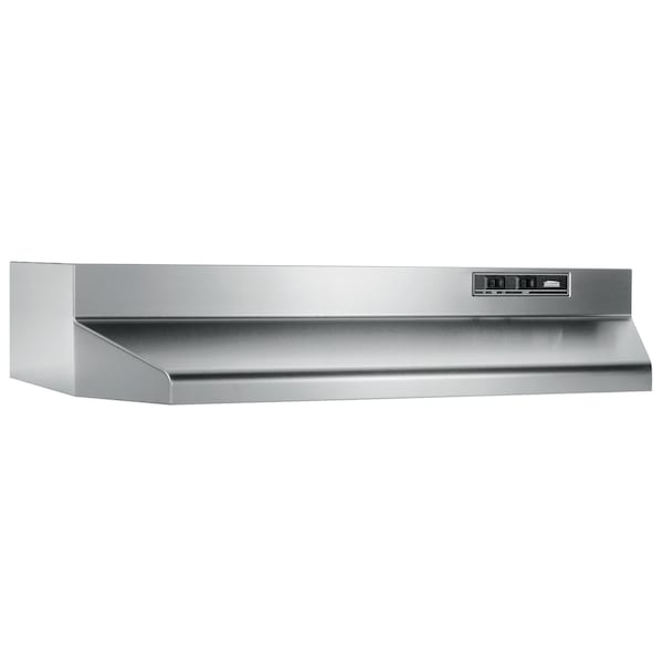 Broan Hood, 30 In, 160 CFM, Stainless - 403004