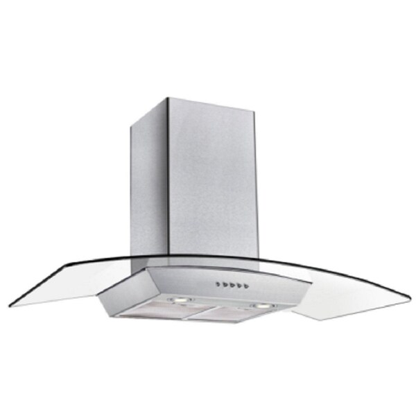 Premium Levella 36" Curved GlassConvertible Wall Mount Range Hood - PCH9006CB