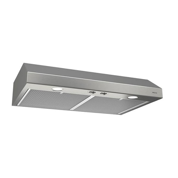 Broan-Nutone Broan-Nutone BCSD136SS 36 in. 250 CFM Glacier Range Hood; Stainless Steel - BCSD136SS
