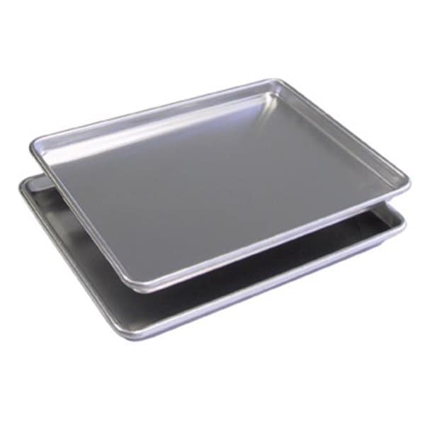 Broilking / Cadco BroilKing D9303 Set of 2 Commercial Half Size Sheet Pans - D9303