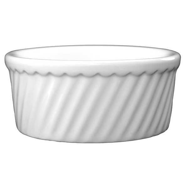 Iti Souffle Swirl Dish, 8-1/2 Oz, Erp Wht, PK24 - SOFS-8-EW