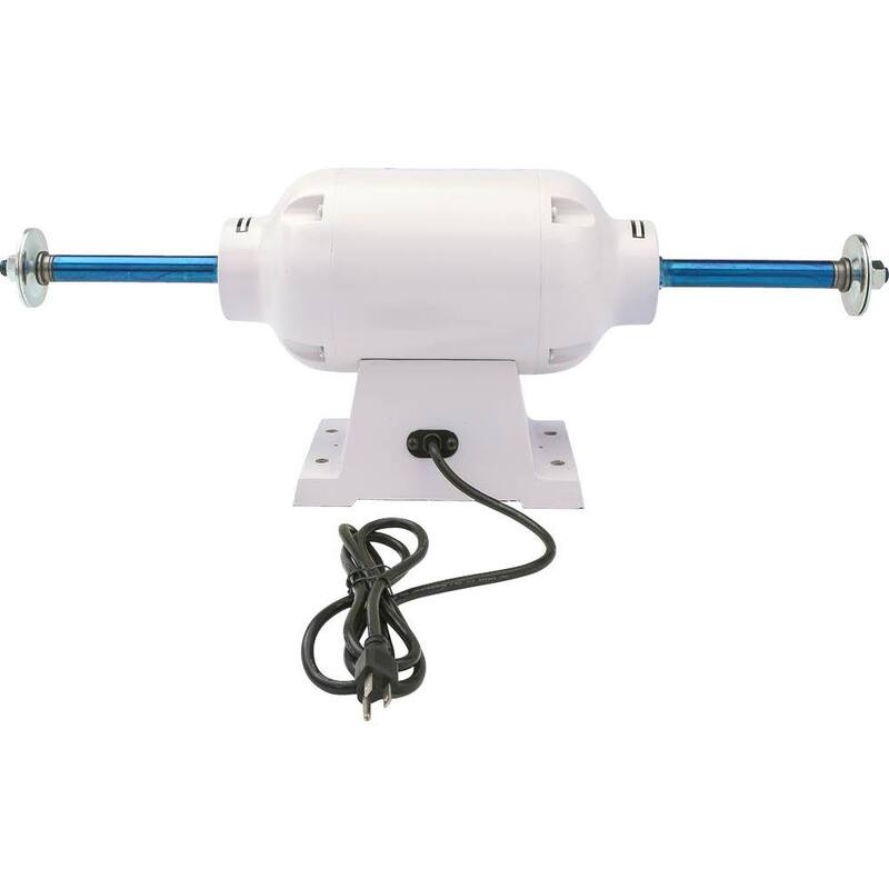 Sistema de pulido con cable Shop Fox de 110 voltios, 10 amperios y 1 HP - W1847