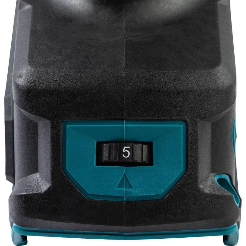 Esmeriladora angular inalámbrica sin escobillas Makita 40V max XGT de 5 pulgadas con sistema X-LOCK, freno eléctrico, compatible con AWS (4.0Ah) - GAG11M1.