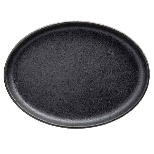 Tablecraft Sizzle Platter, Cast Iron, 9.25x6.875x0.75 - 10746