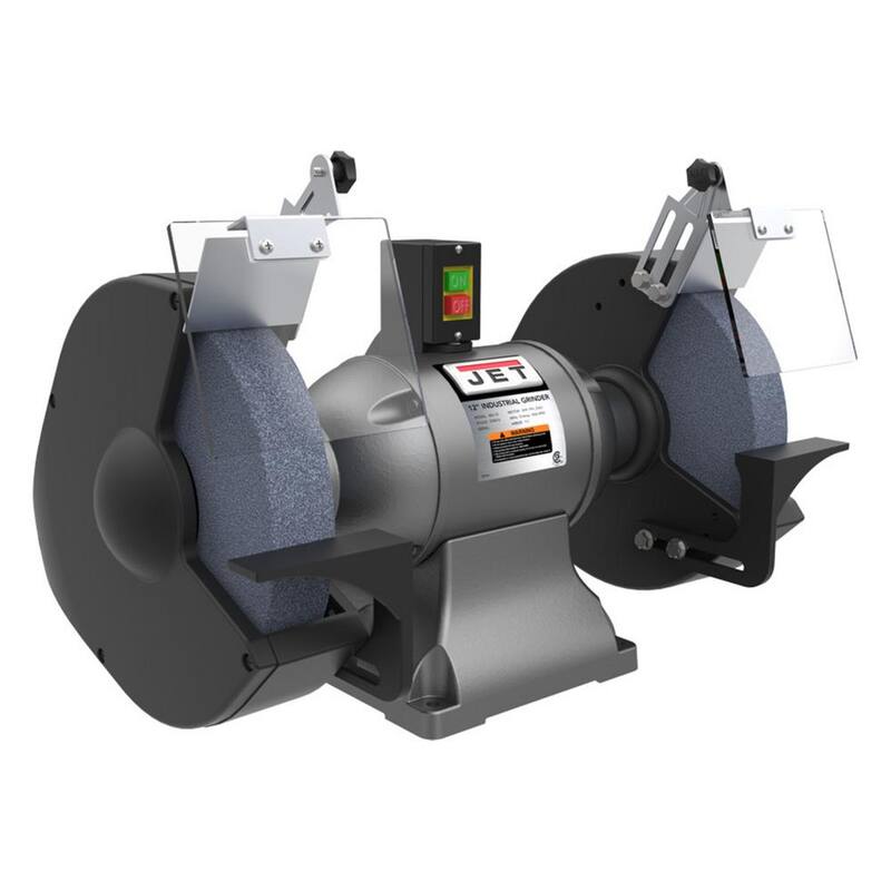 Rectificadora de banco industrial Jet de 12 pulgadas y 2 HP - 578012