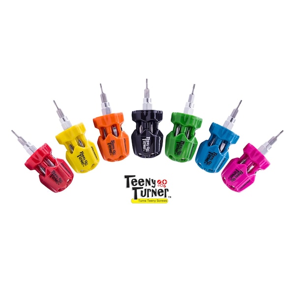 Picquic Teeny Turner 8 pc 7-in-1 Micro Screwdriver 2.78 in. - 06101B