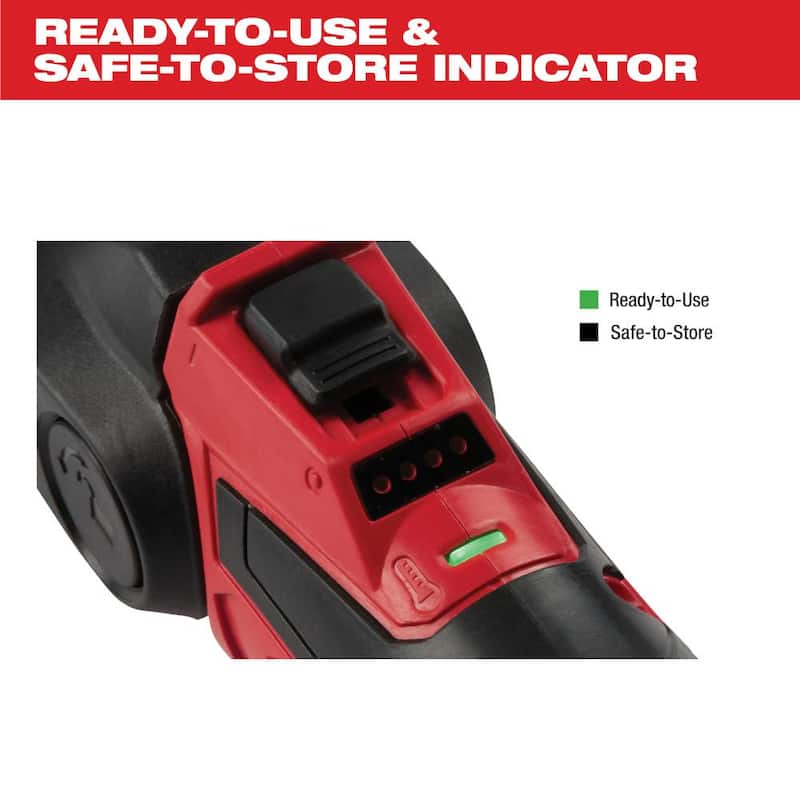 Milwaukee M12 FUEL 12-Volt Lithium-Ion 1/4 in. Kit de amoladora de ángulo recto sin cable con soldador M12 - 2485-22-2488-20