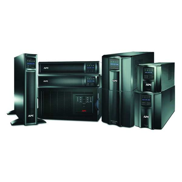 Apc UPS System, 1500VA, Line Interactive, Out: 120V AC In: 120V AC - SMX1500RM2U