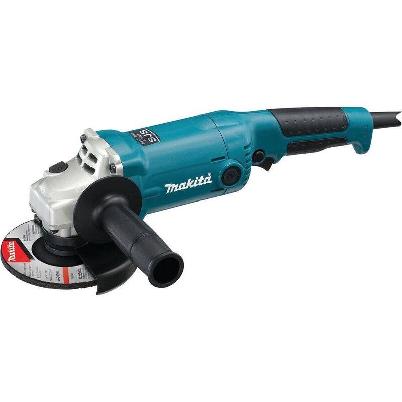Makita 10.5 Amp 5 pulgadas Esmeriladora Angular SJS con Bloqueo - GA5020Y