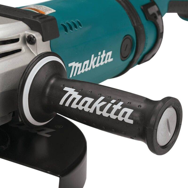 Makita 15 Amp 9 pulgadas Amoladora angular con cable con bloqueo y interruptor sin bloqueo - GA9031Y