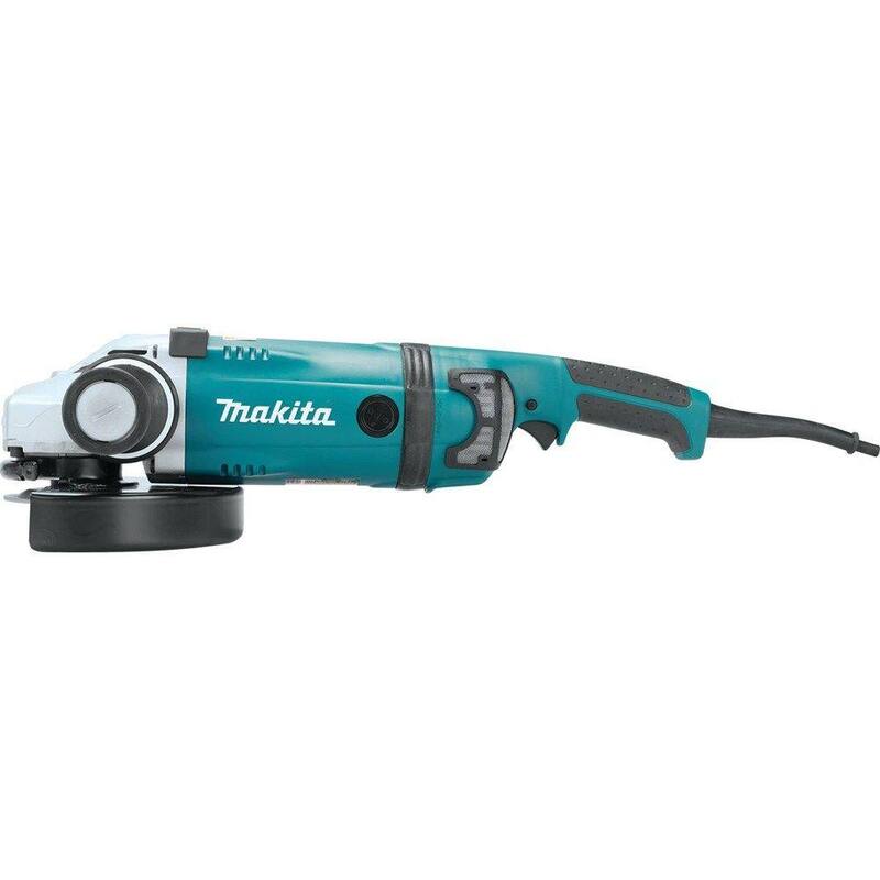 Makita 15 Amp 9 pulgadas Amoladora angular con cable con bloqueo y interruptor sin bloqueo - GA9031Y