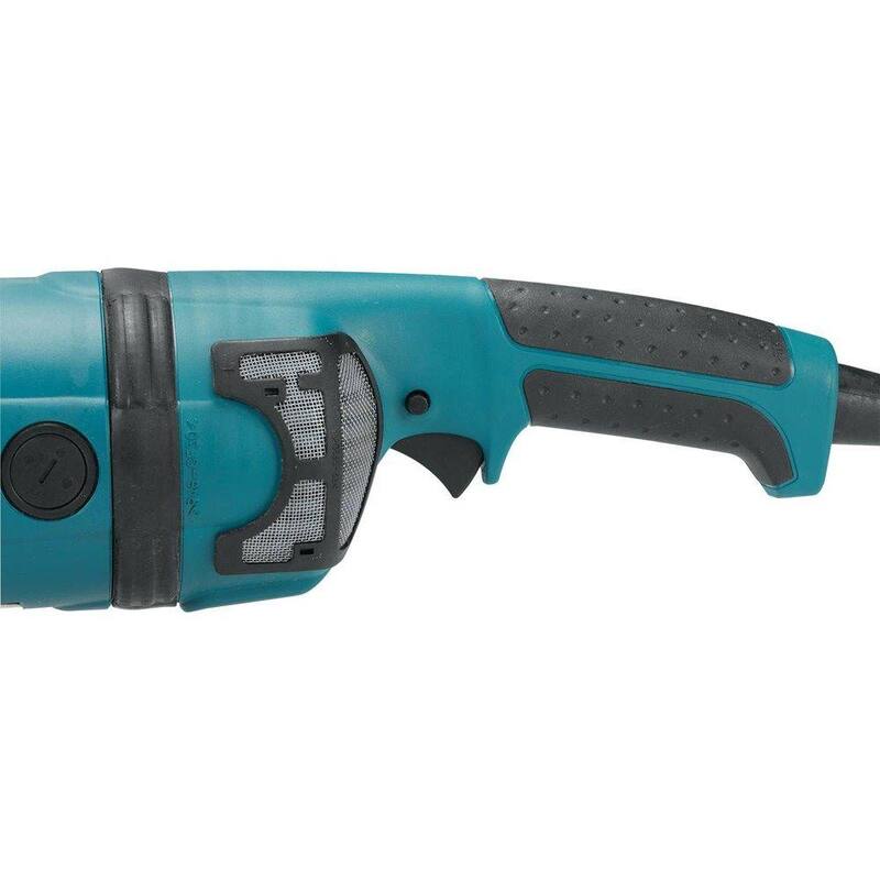 Makita 15 Amp 9 pulgadas Amoladora angular con cable con bloqueo y interruptor sin bloqueo - GA9031Y
