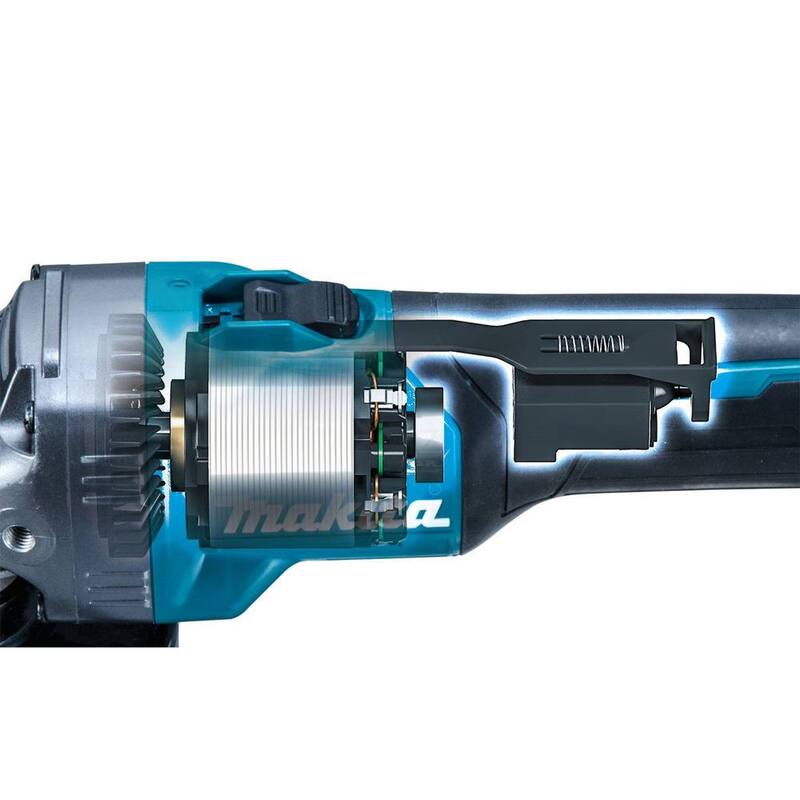 Makita 40V Max XGT Amoladora Angular Inalámbrica sin Escobillas de 4-1/2/5 pulgadas con Freno Eléctrico Capaz de AWS (Herramienta única) - GAG04Z