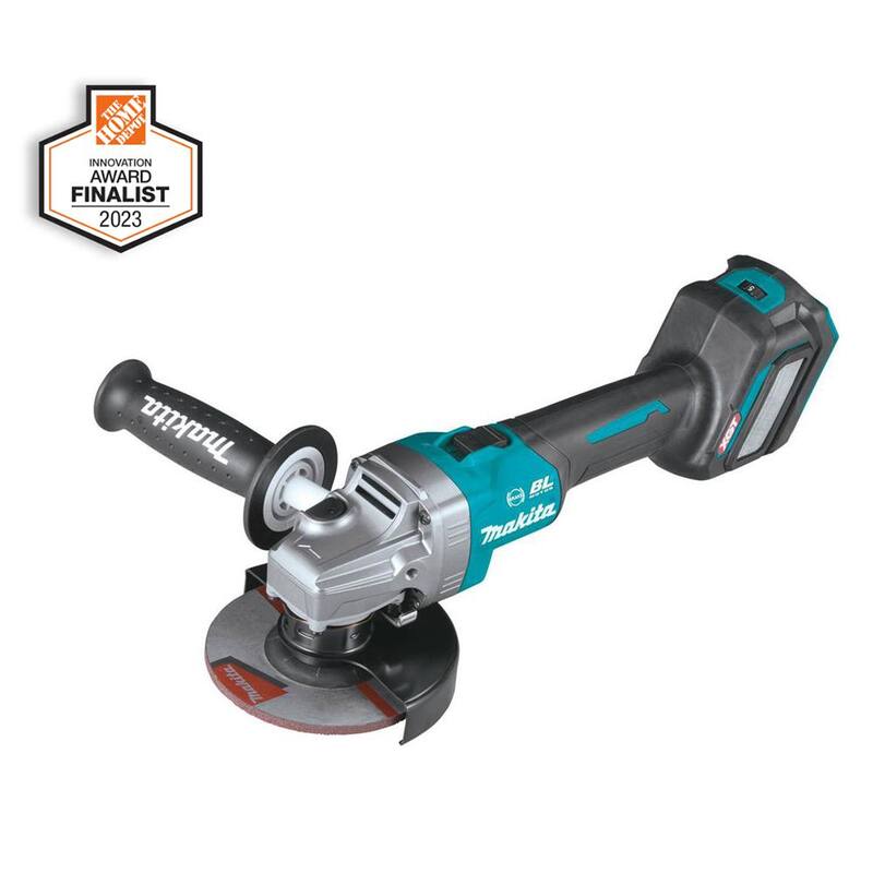 Makita 40V Max XGT Amoladora Angular Inalámbrica sin Escobillas de 4-1/2/5 pulgadas con Freno Eléctrico Capaz de AWS (Herramienta única) - GAG04Z