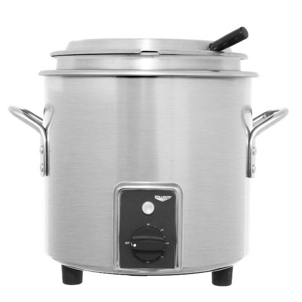 Vollrath Co VollrathÂ Retro Stock Pot Kettle Rethermalizer, , 7 Quart, Natural Finish - 7217710
