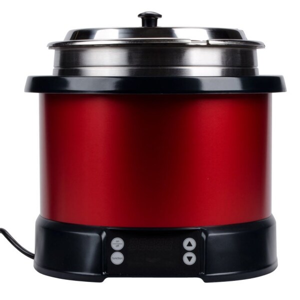 Vollrath Co Vollrath® Mirage Induction Rethermalizer, 74110140, 11 Quart, Red - 74110140