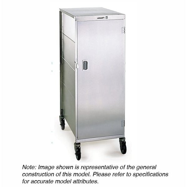 Lakeside Stainless w/Vinyl Exterior 20 Tray Delivery Cart; 1 Door-15"x20" Trays - 652