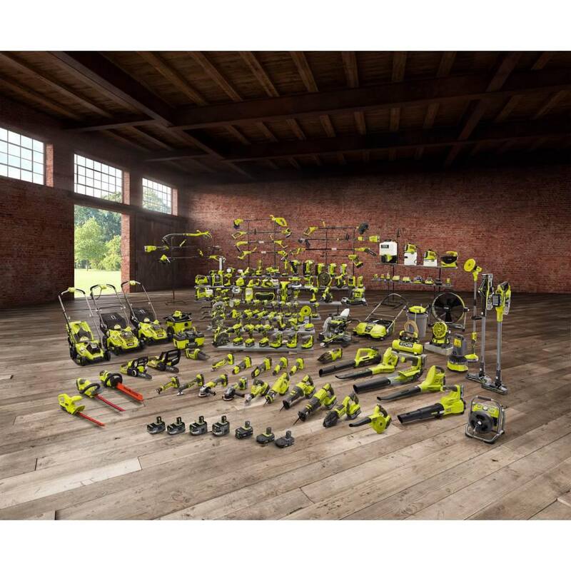 RYOBI ONE+ HP 18V Esmeriladora angular de troqueles inalámbrica compacta sin escobillas de 1/4 de pulgada (herramienta solamente) con juego de discos de acondicionamiento de superficie de 2 pulgadas - PSBDG01B-A911602.