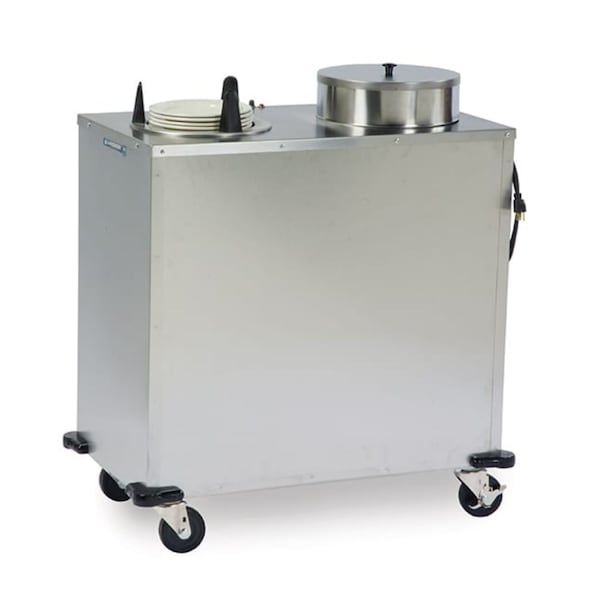 Lakeside Regular Express Heat Plate Dispenser Cabinet - 6-5/8" to 7-1/4" - E6207