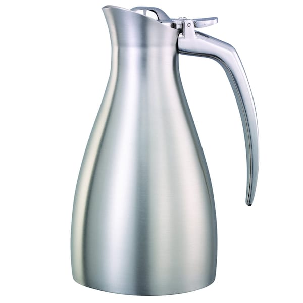 Service Ideas Altus Series Carafe Stainless Vacuum Insulated, 0.6  Liter, Brushed Stainless - ALTU06BS