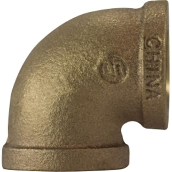 Midland Industries Midland Industries 44105 1 in. 90 deg Elbow; Bronze - 44105