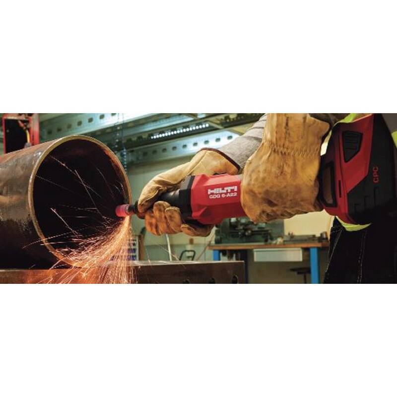 Amoladora de troqueles Hilti GDG 6 sin escobillas inalámbrica de 22 voltios con velocidad variable (solo la herramienta) - 2257601